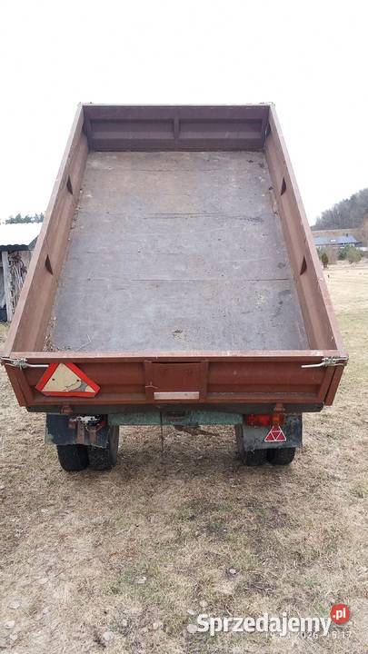 Brandys BSS przyczepa 4t wywrotka na 3 strony 1 Żukowo sprzedam