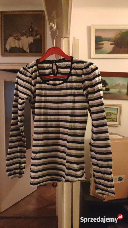 Bluzka bawełniana w paski mazowieckie Warszawa
