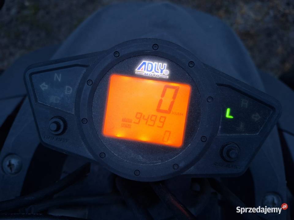 Aldy Moto 320 Homologacja L7e 15kw uszkodzony podkarpackie Majdan Królewski