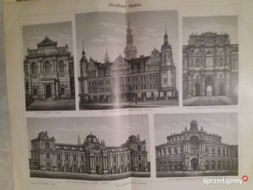 Stara rycina z Meyers Lexikon z 1897 sprzedam