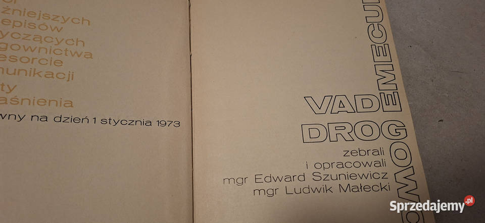 Vademecum Drogowca Zbiór ważniejszych przepisów Łęczyca