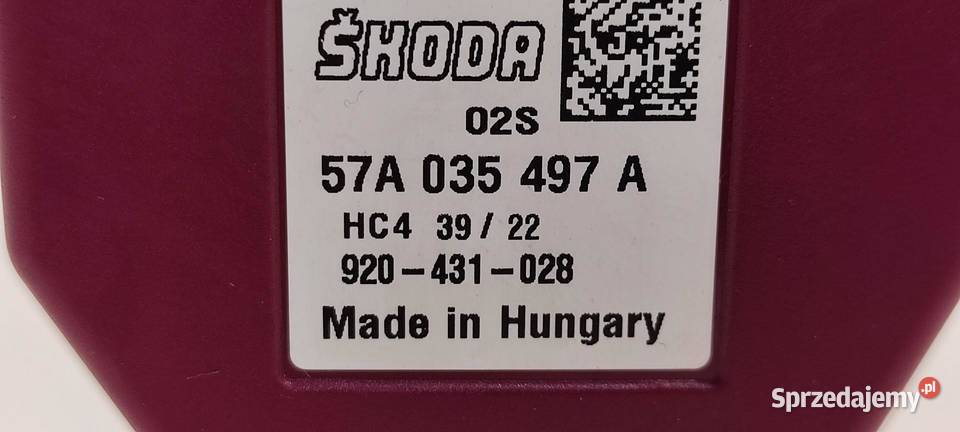 SKODA KAROQ ANTENA LTE 57A035497A