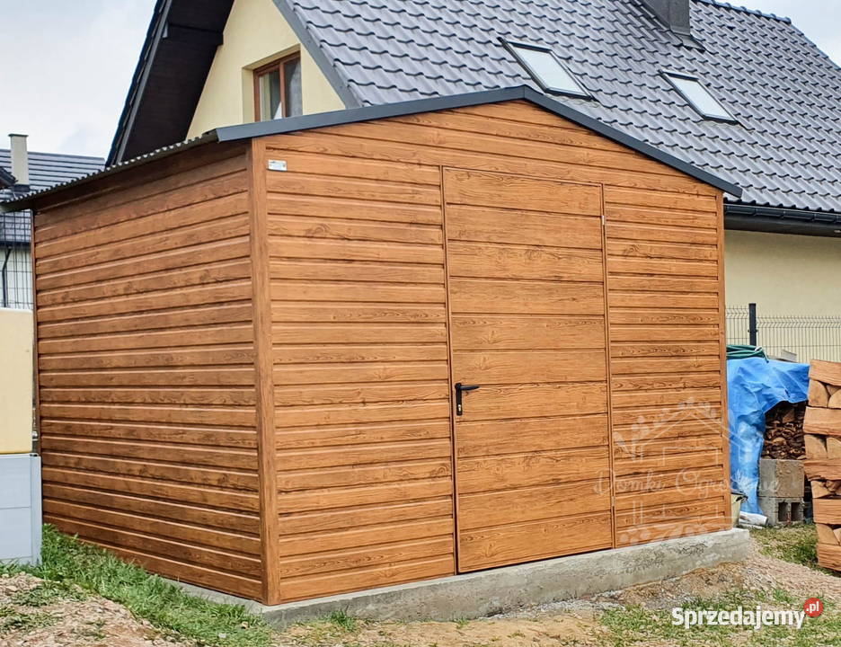 SCHOWEK DOMEK OGRODOWY 3m x 3m DWUSPAD drzwi Ogród Zgorzelec sprzedam