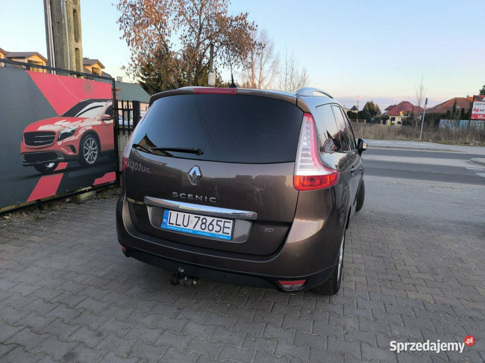 Renault Grand Scenic 15 dCi 115 Klimatronic Navi wielofunkcyjna kierownica Motoryzacja Łuków