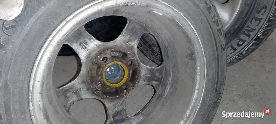 Alufelgi Borbet z oponami letnimi 4x100