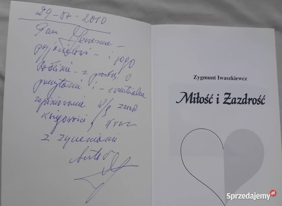 Zygmunt Iwaszkiewicz Miłość i Zazdrość Wydanie wielkopolskie Koźminek sprzedam