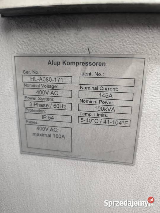 Sprzedam falownik 100 kva kujawsko-pomorskie Rypin sprzedam