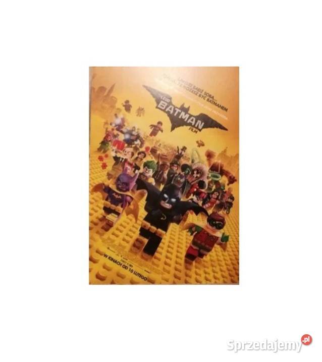 Lego batman movie ulotka filmowa Krak w Sprzedajemy.pl