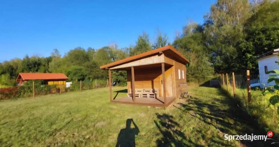 Sprzedam działkę ROD 4ary z domkiem Sprzedaż Bartoszyce sprzedam