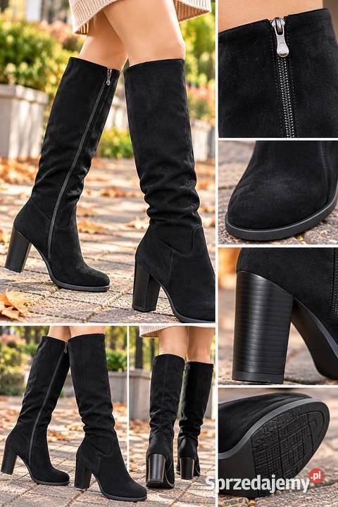 Eleganckie Kozaki Damskie Łagów