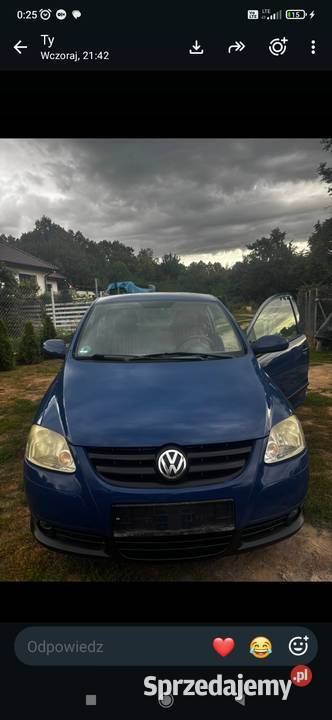 VW fox przód kompletny 2007 całość 500 Szczecin