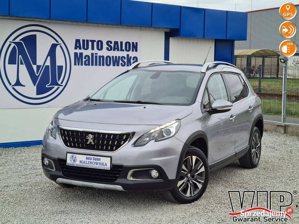 Peugeot 2008 Navi PDC Półskóry Led Klimatronik gniazdo USB 2008 Wągrowiec