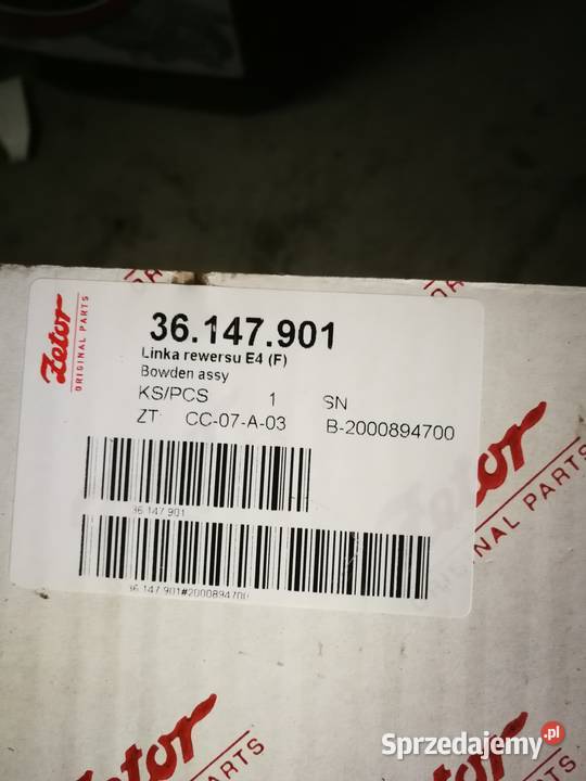 LINKA REWERSU ZETOR 36147901 Szczecin