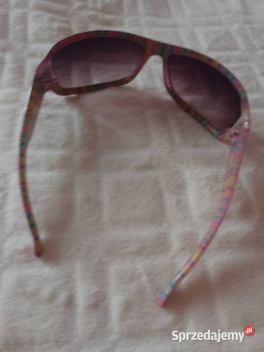 Różowe okulary przeciwsłoneczne z Madrytu Top Kraków
