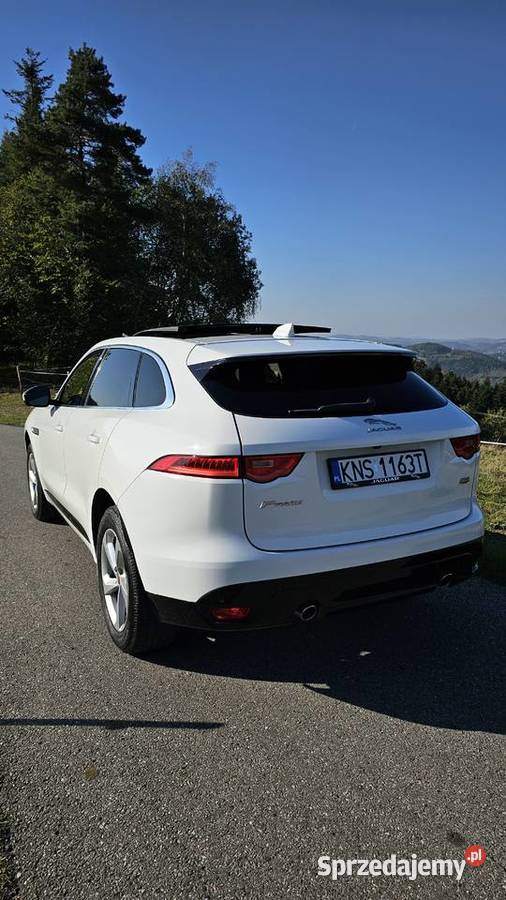 Jaguar FPace 25t AWD 4x4 250 LED MERIDIAN Nowy Sącz sprzedam