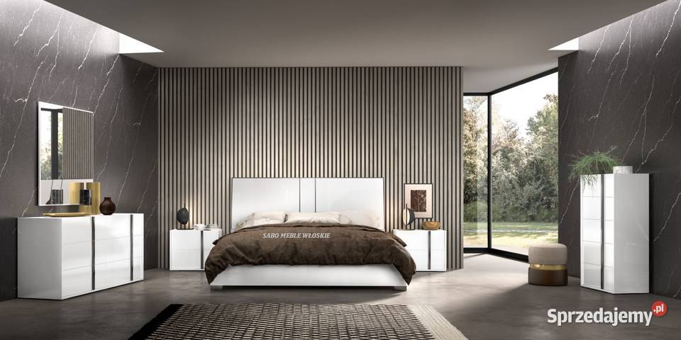 Nowoczesna komoda 5s włoska Kolekcja Biała podkarpackie