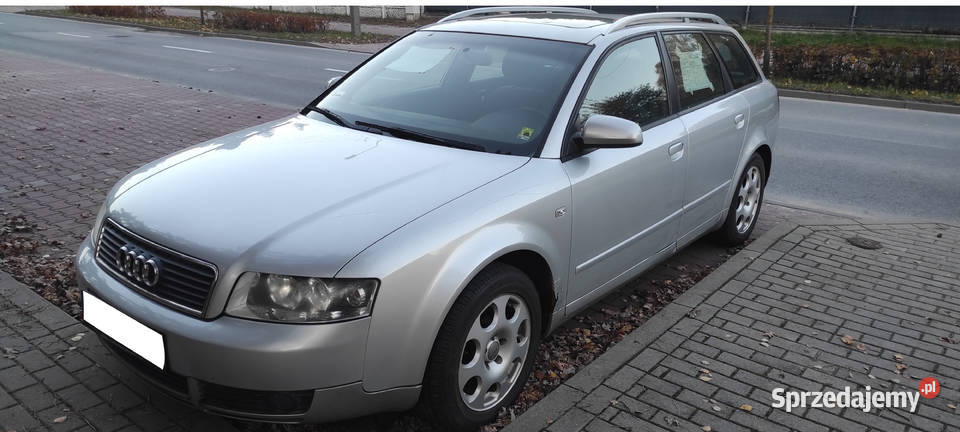 Audi A4 B6 19 TDI 2004r Kombi 130 Srebrne Mińsk Mazowiecki