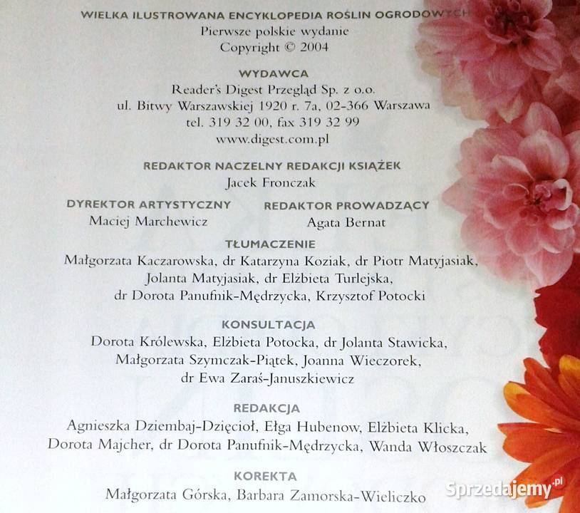 Wielka ilustrowana encyklopedia roślin Chełm sprzedam