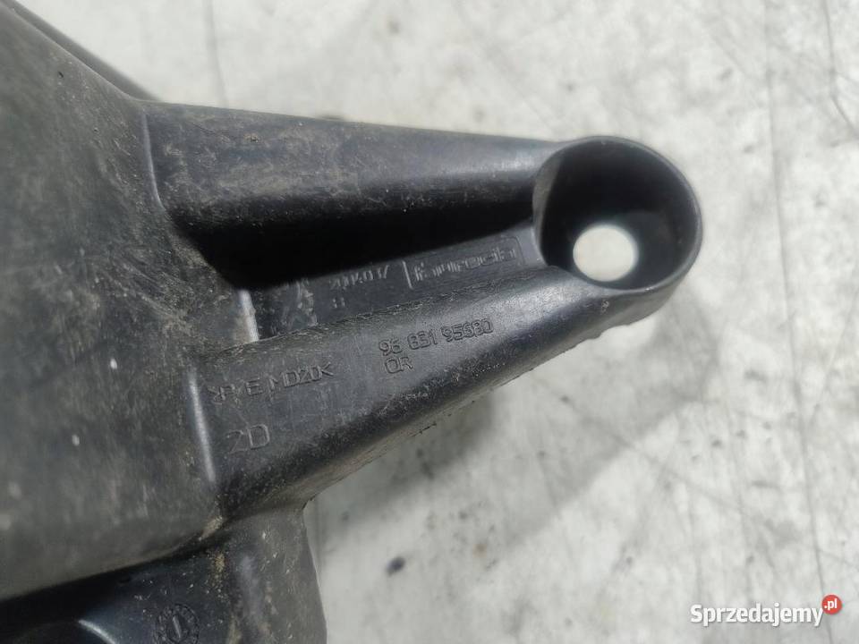 ŚLIZG ZDERZAKA PRAWY TYŁ PEUGEOT 3008 9683195680 osobowe Części montażowe