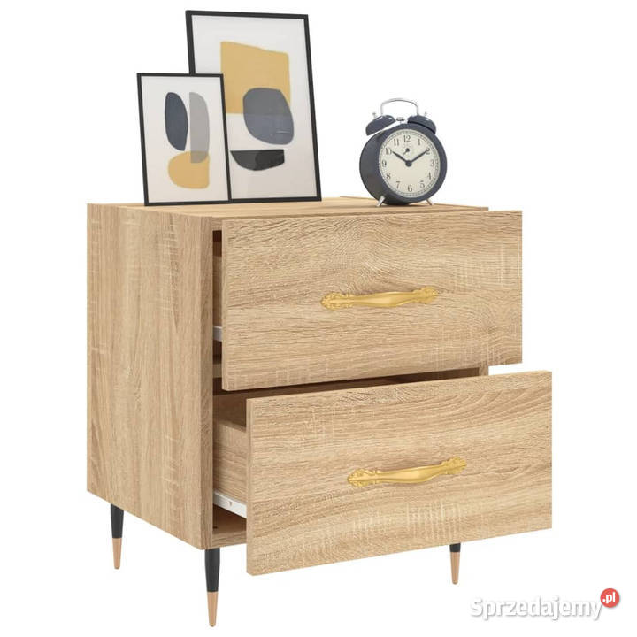 Szafka nocna dąb sonoma 40x35x475 materiał Warszawa