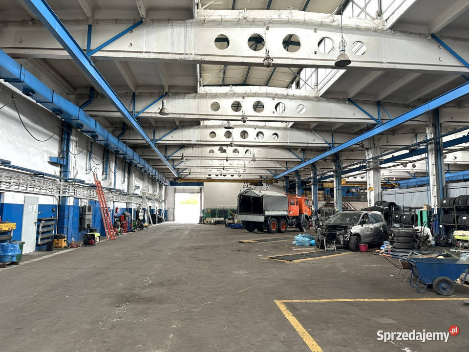 Hala do wynajęcia Katowice plac suwnica 2 bramy 1200m2 sprzedam