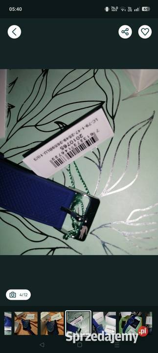 LACOSTE Zegarek NOWY z metką z folią tarcza i Unisex wielkopolskie Leszno