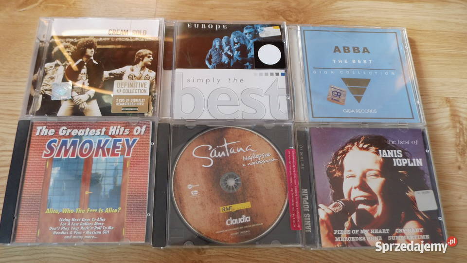 Europe Cream Abba Santana Smokey Janis Joplin