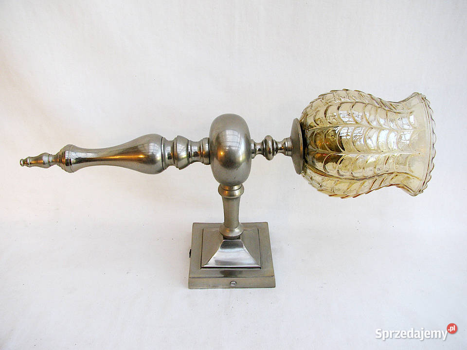 Kinkiet duży cynowy Kinkiety Szczecinek