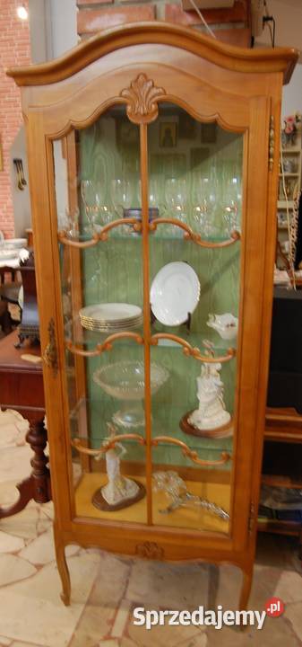 Witryna serwantka ludwikowska oszklona Lublin