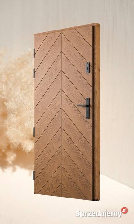 Drzwin Zewnętrzne Wejściowe Drewniane
