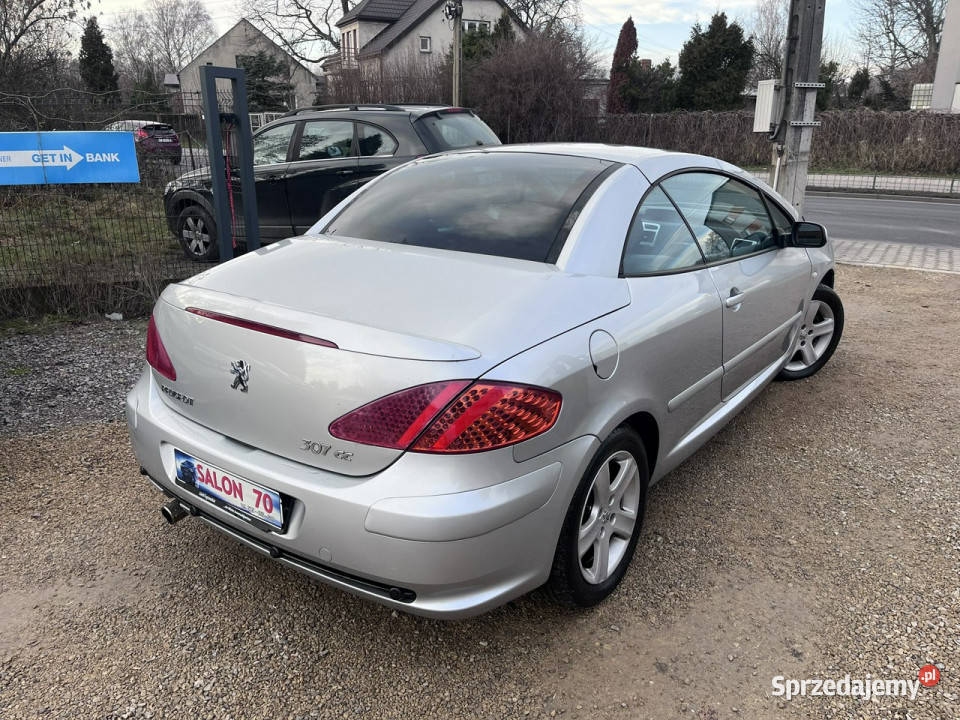 Peugeot 307 CC 20 Klima Alu El szyby KS Serw Bez benzyna