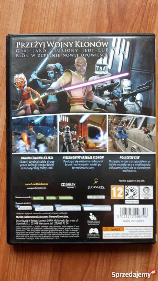 Gra na PC Star Wars Republic heroes Komputerowe PC Gorzów Wielkopolski