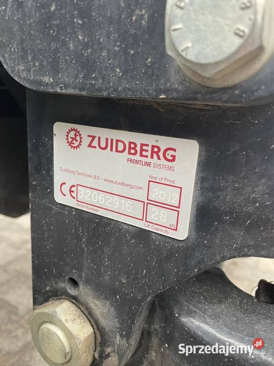 Przedni tuzwom Zuidberg do Massey Ferguson łódzkie Poddębice sprzedam