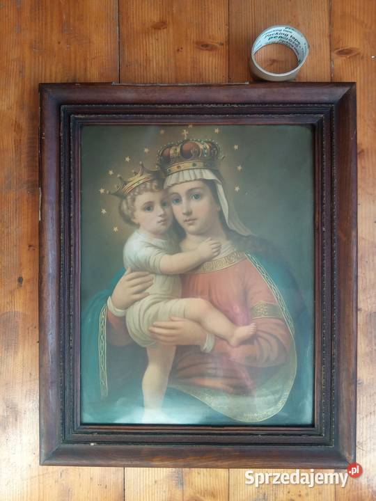 Święty obraz oleodruk Gdów sprzedam