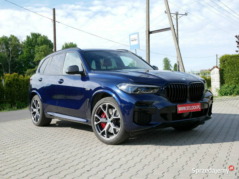BMW X5 30 xDrive45e 394 Hybrid PlugIn MPak VAT podgrzewane fotele Motoryzacja