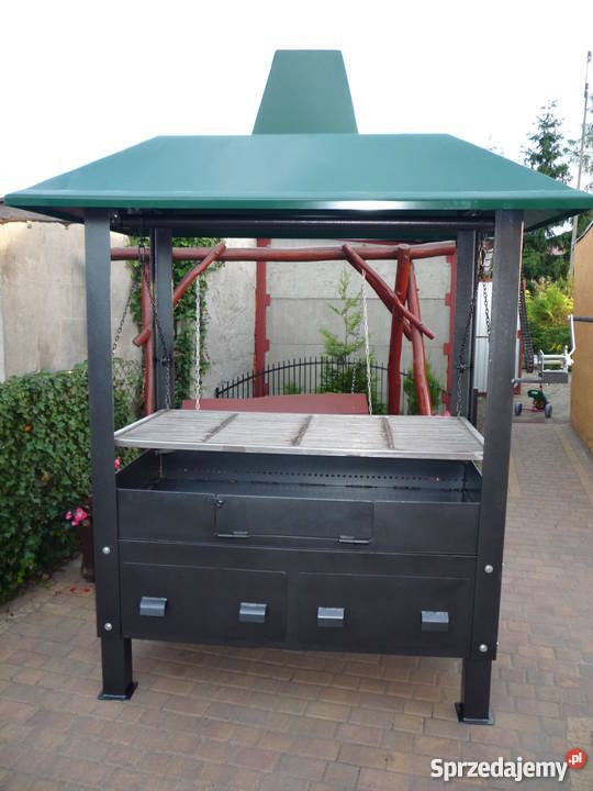 Grill gastronomiczny przemysłowy blacha 6mm Damasławek