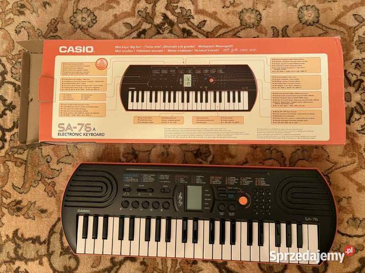 Keyboard Casio SA76 Kibord Elbląg