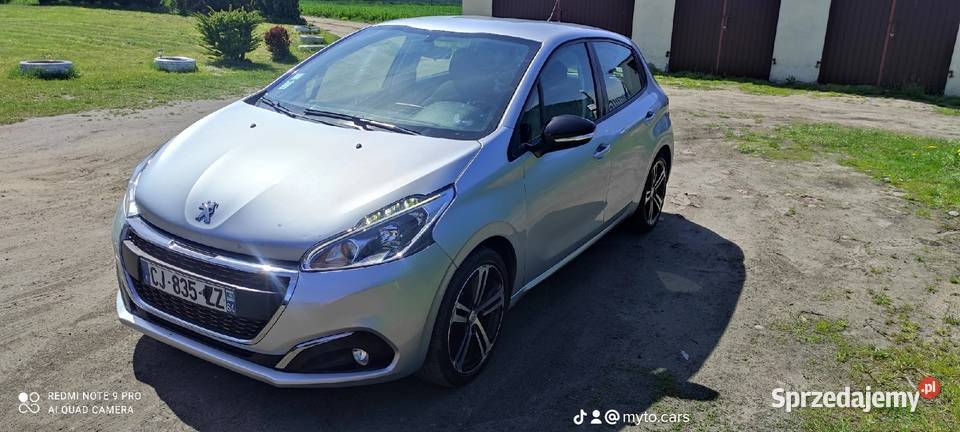 Peugeot 208 lift tablet klimatyzacja 2012 65KM Samochody osobowe Słupca