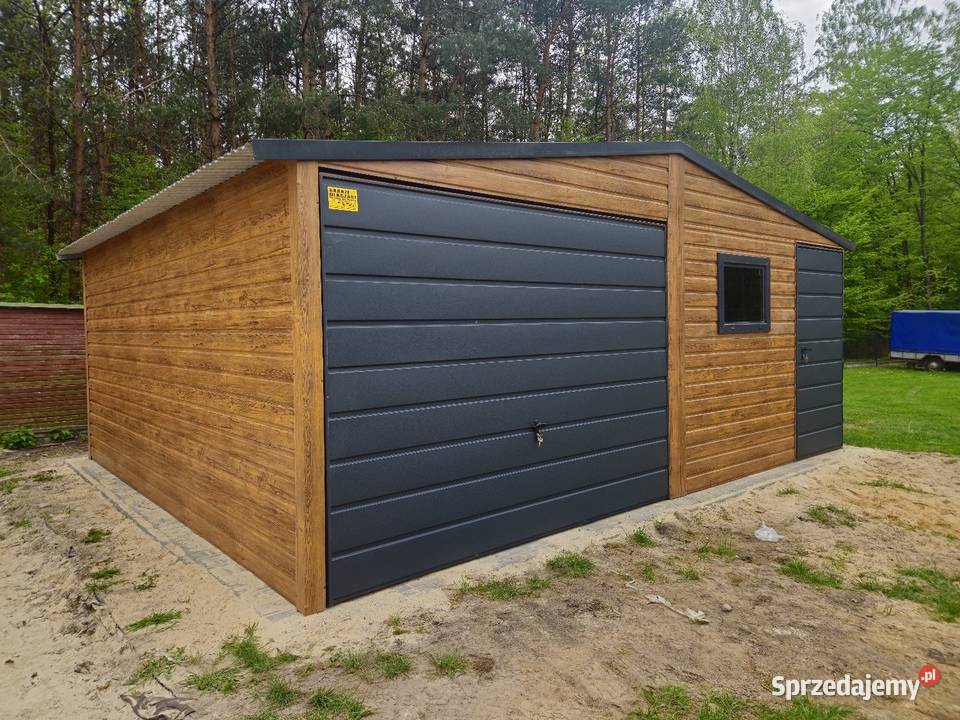 6x55 Garaze Blaszane Garaż Blaszany Blaszak Sprzedaż Dębica