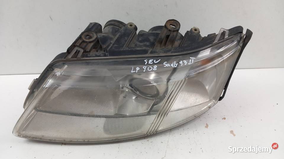 SAAB 93 II LAMPA PRZÓD LEWA EU SOCZEWKA osobowe wielkopolskie Zbierkowo sprzedam
