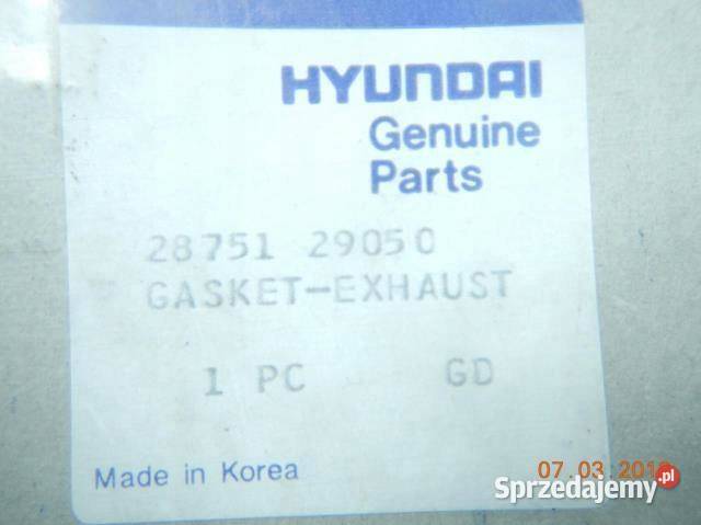 USZCZELKA RURY WYDECHOWEJ HYUNDAI ACCENT 9400 sprzedam