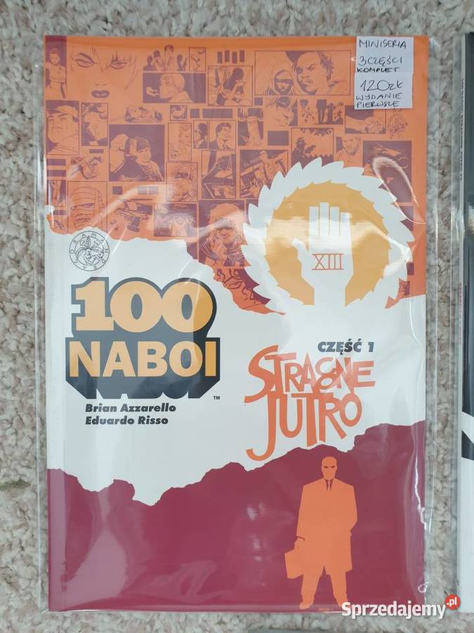 100 Naboi Stracone Jutro 3 komiksy komplet pomorskie Gdynia