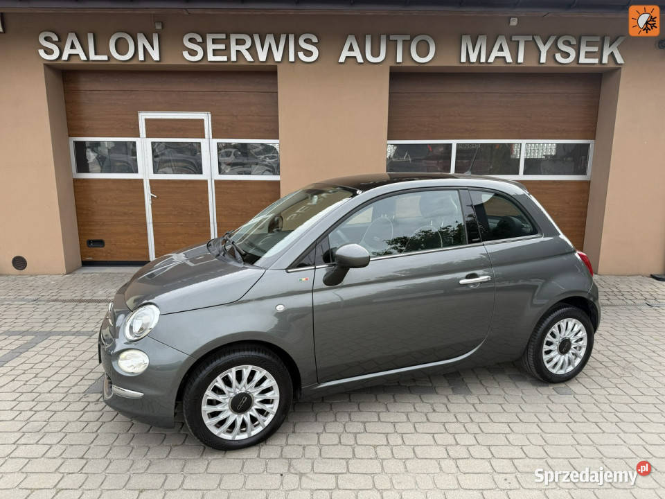 Fiat 500 12 69 Klima Panorama I 2007 gniazdo USB śląskie Orzech