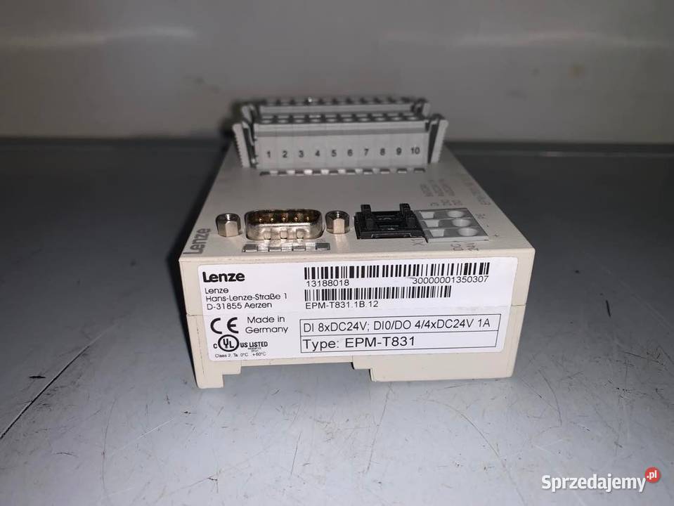 Lenze EPMT831 IO Modul EPMT8311B12 Warszawa