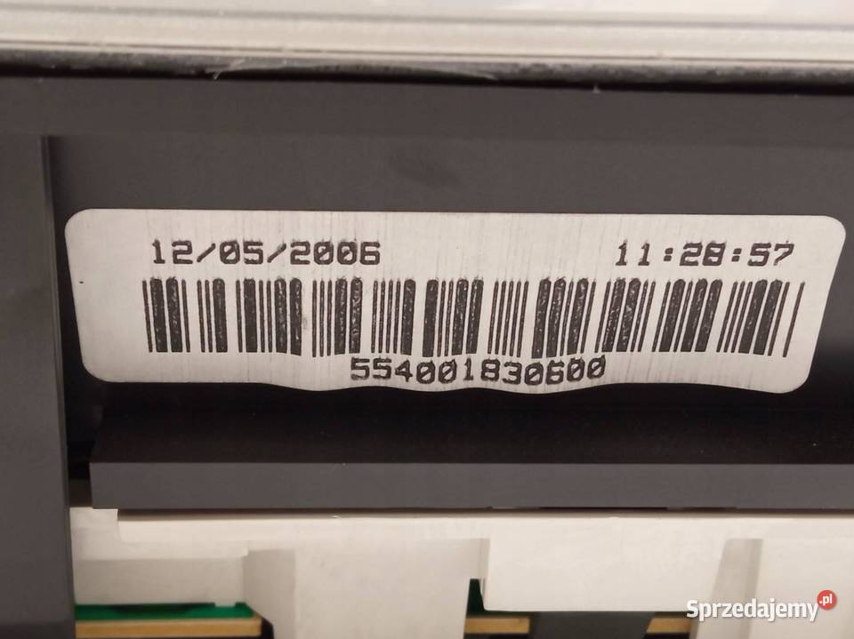 LICZNIK EU 8200291336 20 B 134 Renault Laguna II osobowe Liczniki i zegary