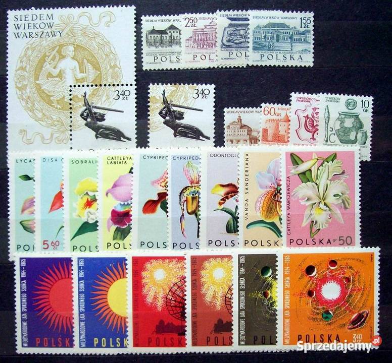 ZNACZKI POLSKIE 1965 III kwartał komplet łódzkie