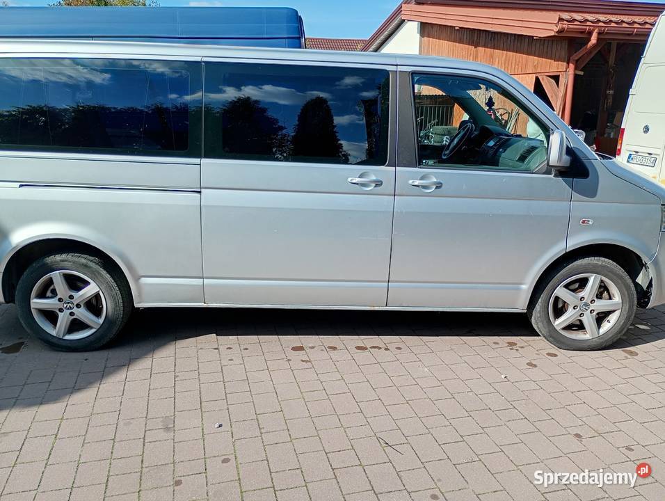 VW caravełle25 TDI srebrny Łuków
