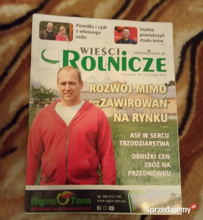Sprzedam 2 czasopisma wieści rolnicze z 2024 Bukowno sprzedam