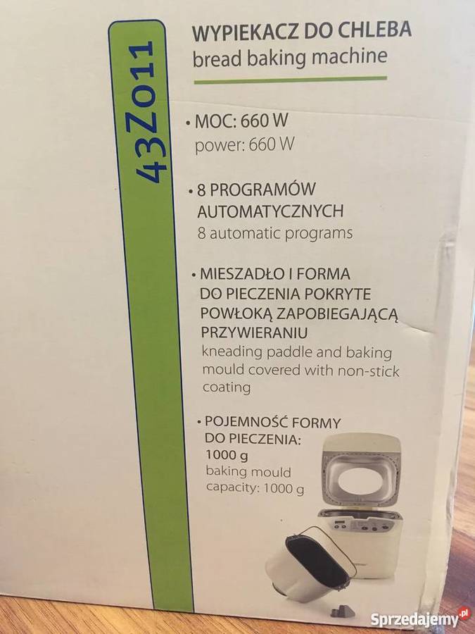 Wypiekacz do chleba ZELMER 43Z011 Akcesoria kuchenne Brzezinka