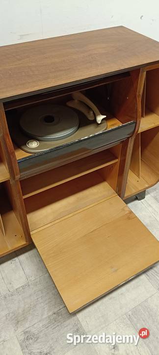 Halabala szafka pod gramofon art deco lata 60te Komody łódzkie Radomsko